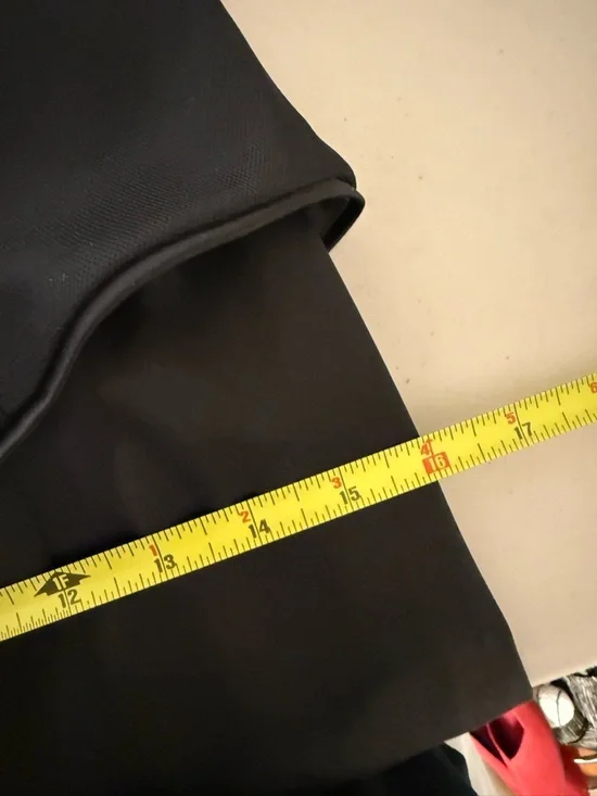 White House Black Market Black Satin Corset Maxi Dress Lace Trim Size 6 - Picture 10 of 12